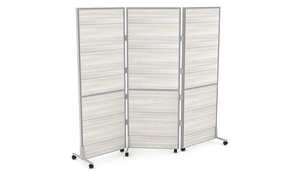 freestanding or mobile sapslim wall system