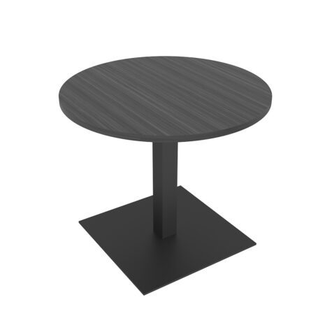 2-Person Meeting Room Table with Metal Square Base | Harmony Conference Series | 3'x3'
