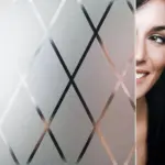 Panels Glass Film Crystal Lattice