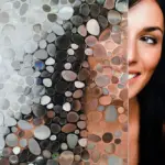 Panels Glass Film Stones